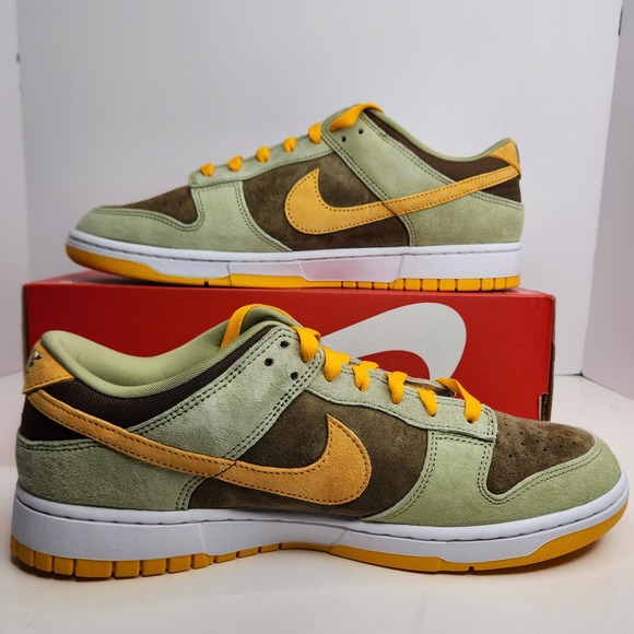 Nike Dunk Low SE Dusty Olive Pro Gold Size 12 Men main image 8